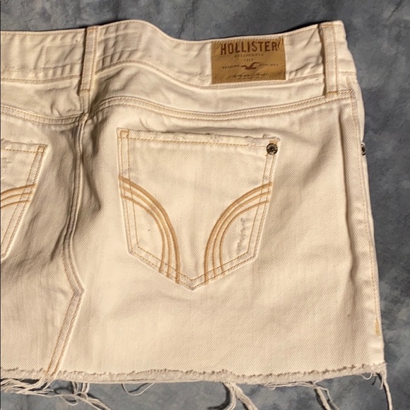 Hollister Distressed Mini Skirt - Picture 9 of 16